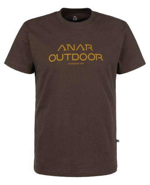 Camiseta hombre ANAR OLOS marrón