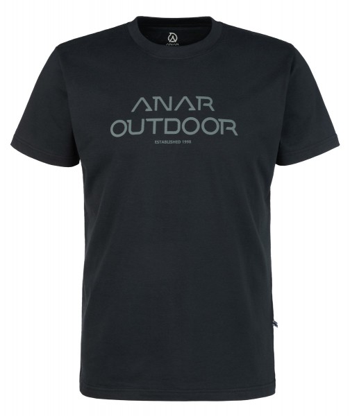 Camiseta hombre ANAR OLOS negra