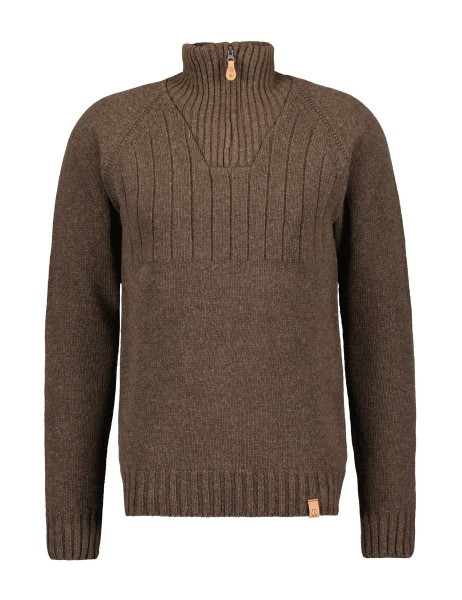 ANAR men's merino sweater NARUSKA brown